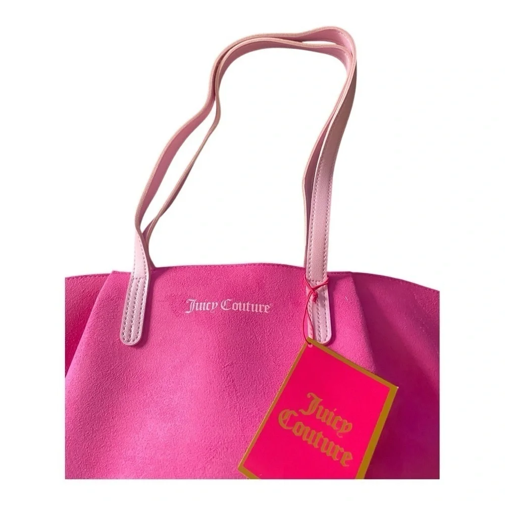 NWT-JUICY COUTURE-LARGE PINK TOTE BAG